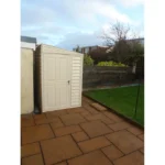 DuraMax Building Products 4-ft x 8-ft Sidemate Off-white Lean-to Vinyl Storage Shed - Image 4