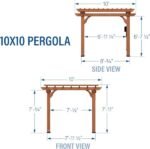 Backyard Discovery 10×10 Wooden Pergola with Shipping & Assembly Included - Image 3