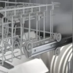 Bosch – 100 Series 24″ Front Control Smart Built-In Hybrid Tub Dishwasher with PureDry, 50 dBA – Stainless Steel - Image 2