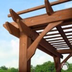 Backyard Discovery 10′ x 12′ Cedar Pergola - Image 3
