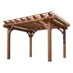 Backyard Discovery 10′ x 12′ Cedar Pergola - Image 5