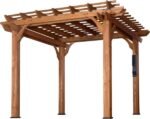 Backyard Discovery 10×10 Wooden Pergola with Shipping & Assembly Included