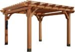 Backyard Discovery Beaumont Freestanding Pergola 2101579COM