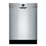 Bosch 100 Series PureDry 50-Decibel Front Control 24-in Built-In Dishwasher (Fingerprint-Resistant Stainless Steel) ENERGY STAR