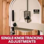 JET 14-Inch Woodworking Bandsaw, 1 HP, 115/230V 1Ph (Model JWBS-14CS) - Image 5