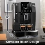 De’Longhi Magnifica Start Automatic Espresso Machine with Manual Milk Frother & Built in Grinder – 3 One-Touch Recipes, Easy-to-Clean, Home Barista Coffee Maker for Lattes, Cappuccino, Iced Coffee - Image 2
