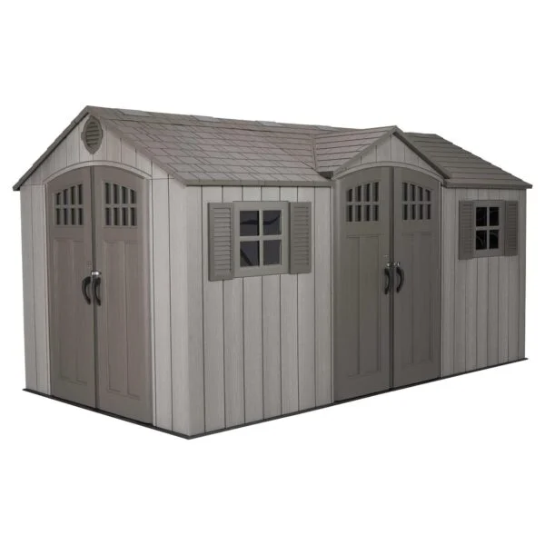 Lifetime 15 Ft X 8 Ft Outdoor Storage Shed – 60318 - Image 1