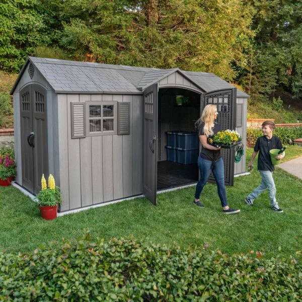 Lifetime 15 Ft X 8 Ft Outdoor Storage Shed – 60318 - Image 5