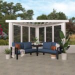 Backyard Discovery Ridgedale Modern Steel Cabana Pergola - Image 2