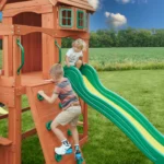 Backyard Discovery Atlantis Wooden Swing Set - Image 2