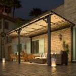 Aecojoy 10 ft. x 14 ft. Dark Gray Aluminum Patio Cover - Image 3