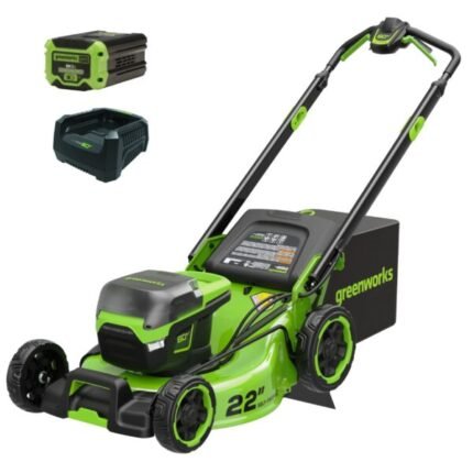 Greenworks Pro 60V 22″ Cordless Self-Propelled Push Lawn Mower