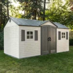 Lifetime Legacy 15×8 Plastic Storage Shed Kit w/ Floor - Image 2