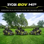 80V Max HP Lithium 54″ Brushless Electric Zero Turn Lawn Mower - Image 12