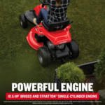 CRAFTSMAN R110 30-Inches 10.5 -HP Single cylinder Gas Riding lawn mower - Image 4