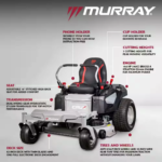 Cruz 42 in. 19.0 HP 540cc EX1900 Series Briggs and Stratton Engine Dual Hydrostatic - Image 6