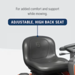 Husqvarna Yth22V46 46in. W 724 Cc Mulching Capability Lawn Tractor - Image 3