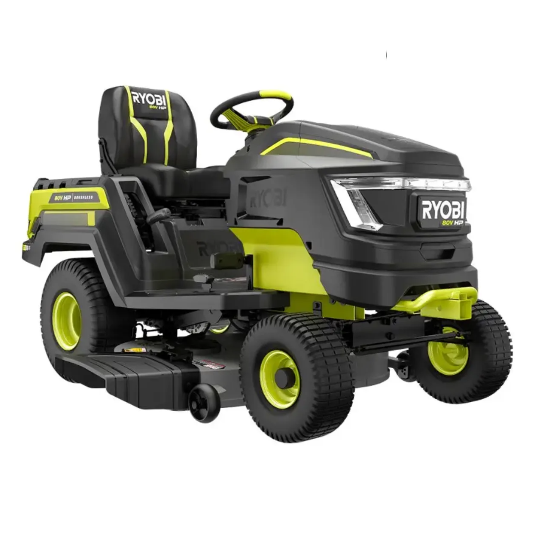 Untitled-design-5-28.png Ryobi 80V HP Brushless 42 in. Battery Electric Cordless Riding Lawn Tractor - Image 1
