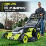 RYOBI 80v Hp brushless 30″ self-propelled dual-blade lawn mower kit - Image 8