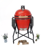 Kamado X Supreme Ceramic Charcoal BBQ Grill – Red