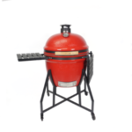 Kamado X Supreme Ceramic Charcoal BBQ Grill – Red - Image 6