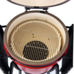 Kamado X Supreme Ceramic Charcoal BBQ Grill – Red - Image 3