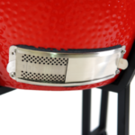 Kamado X Supreme Ceramic Charcoal BBQ Grill – Red - Image 10