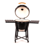 Kamado X Midi Ceramic Charcoal BBQ Bundle – Black - Image 3