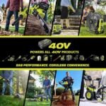 RYOBI 80V HP Brushless 42 in. Battery Electric Cordless Zero Turn Riding Mower Batteries and Charger 80V Batteries 40V - Image 10