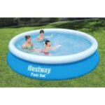 Bestway Fast Set Up 12ft x 30in Inflatable Ground Pool with Pump & Filter - Image 3