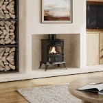 5KW Cast Iron Eco Design Stove MultiFuel Wood Burning Stove Fireplace with H 32cm Metal Stove Pipe $325.12 - Image 2