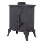 5KW Cast Iron Eco Design Stove MultiFuel Wood Burning Stove Fireplace with H 32cm Metal Stove Pipe $325.12 - Image 4