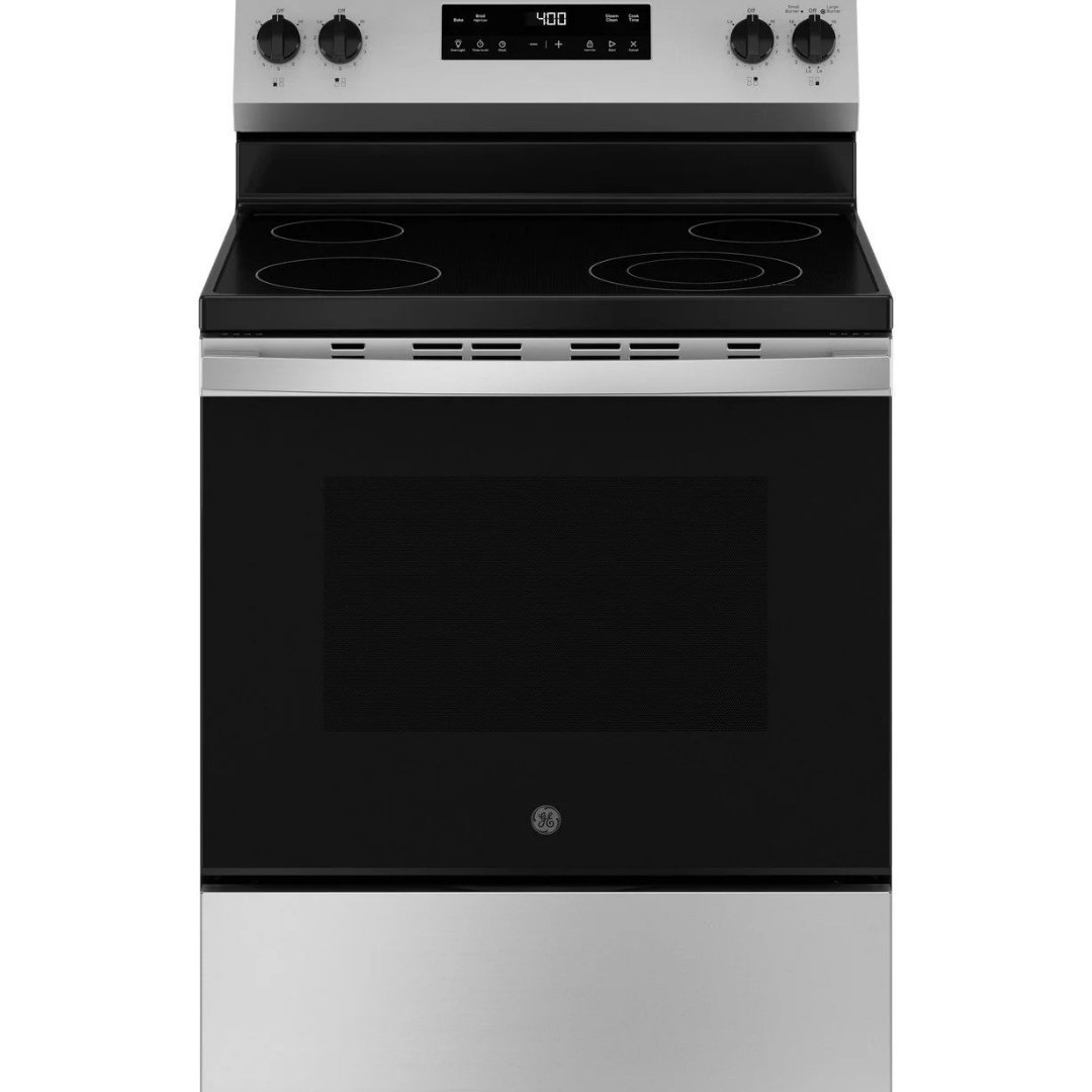 15 GE 30″ Freestanding Electric Range - Image 1