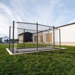 Acon 13 HD Rectangular Trampoline with Net and Ladder - Image 5