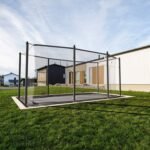 Acon 13 HD Rectangular Trampoline with Net and Ladder - Image 5