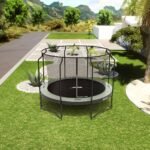 Acon Air 12ft Round Trampoline with Premium Net and Ladder - Image 5