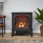 Bluegrass Living Panorama Vent Free Dual Fuel 3-Sided Gas Stove BTSD23RT