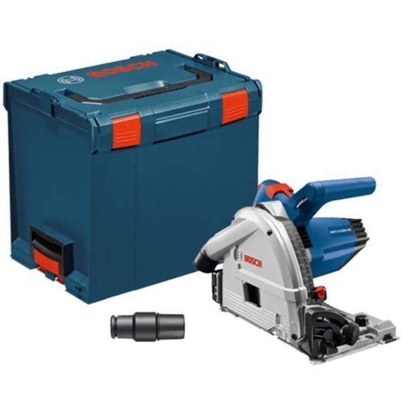 4365a71f-1b19-4454-8700-2a725d1d8c78.jpeg Bosch Track Saw with Plunge Action Boxx Carrying Case GKT13-225L - Image 1