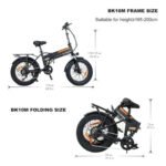 Colorway ORANGE Electric Bike - Image 3