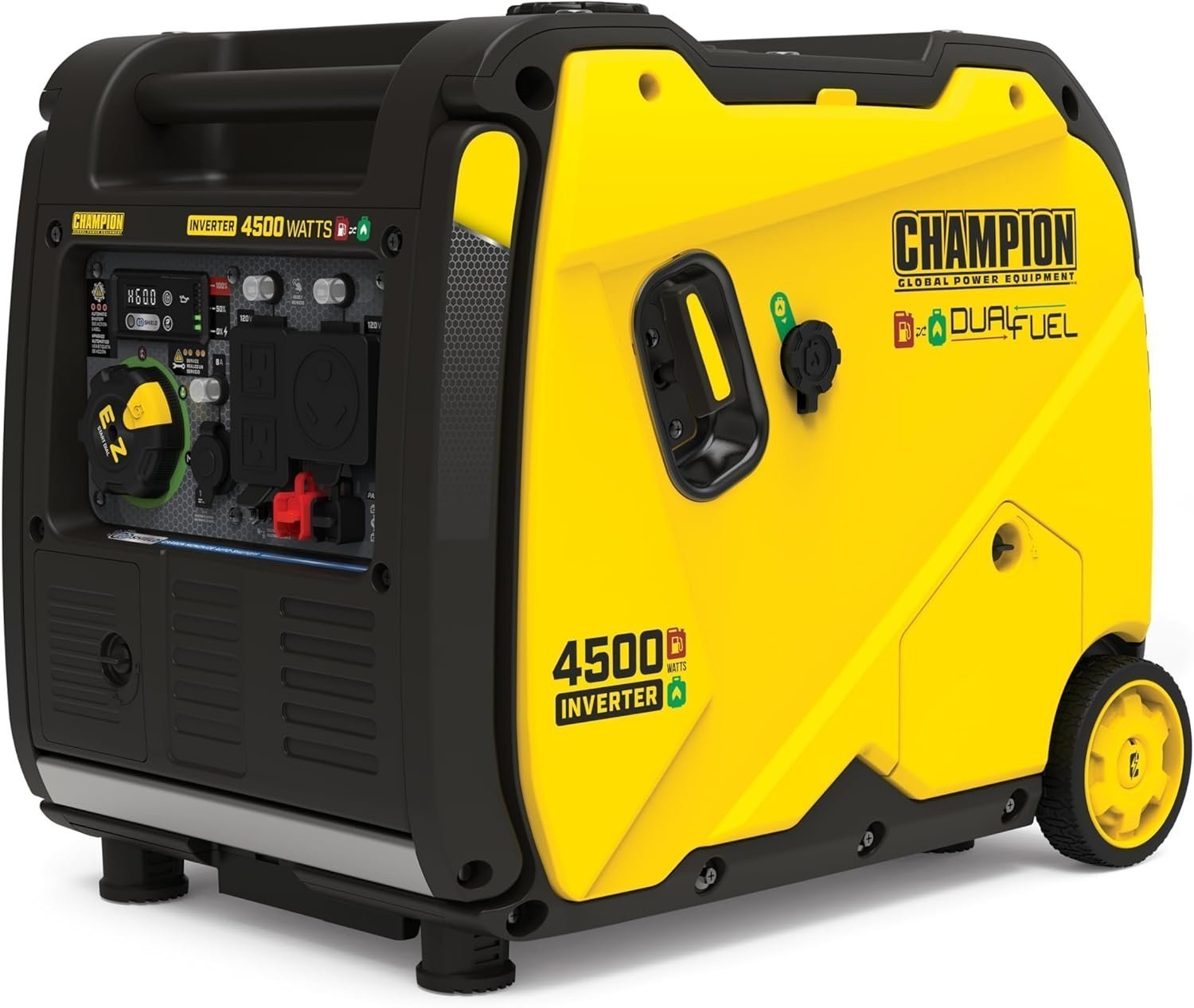 527.jpg Champion 4,500-Watt Portable Dual Fuel Inverter Generator 200991 - Image 1