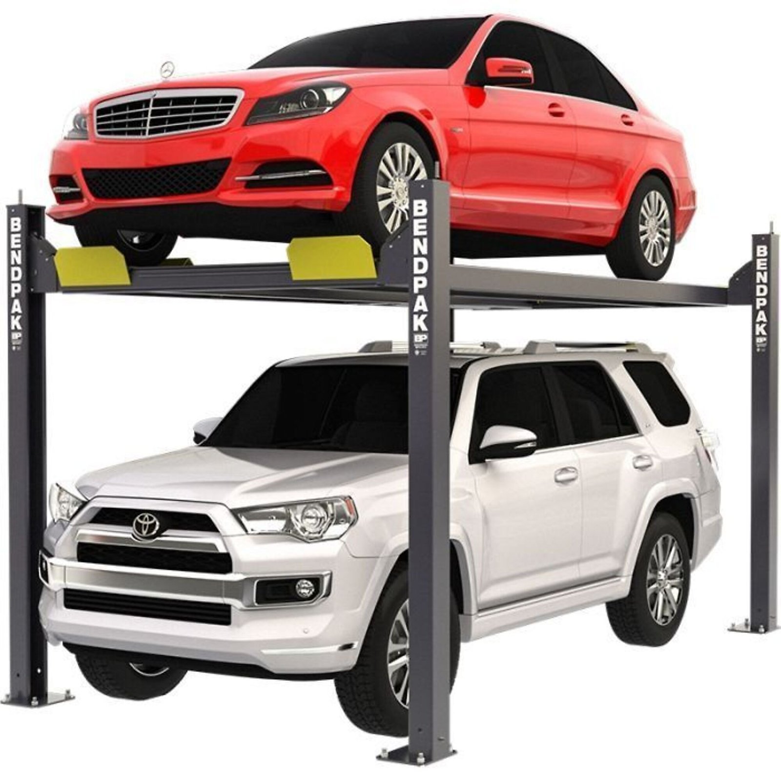 53516.jpg BendPak 4-Post Compact Car Lift, 7000-Lb. Capacity, - Image 1