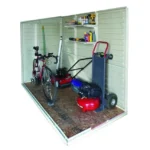 DuraMax Building Products 4-ft x 8-ft Sidemate Off-white Lean-to Vinyl Storage Shed - Image 7
