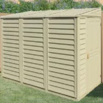 DuraMax Building Products 4-ft x 8-ft Sidemate Off-white Lean-to Vinyl Storage Shed - Image 4