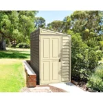 DuraMax Building Products 4-ft x 8-ft Sidemate Off-white Lean-to Vinyl Storage Shed - Image 2