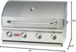 Bull Outlaw 30 inch 4 Burner Built in Natural Gas Grill - Image 2