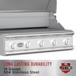 Bull Outlaw 30 inch 4 Burner Built in Natural Gas Grill - Image 3