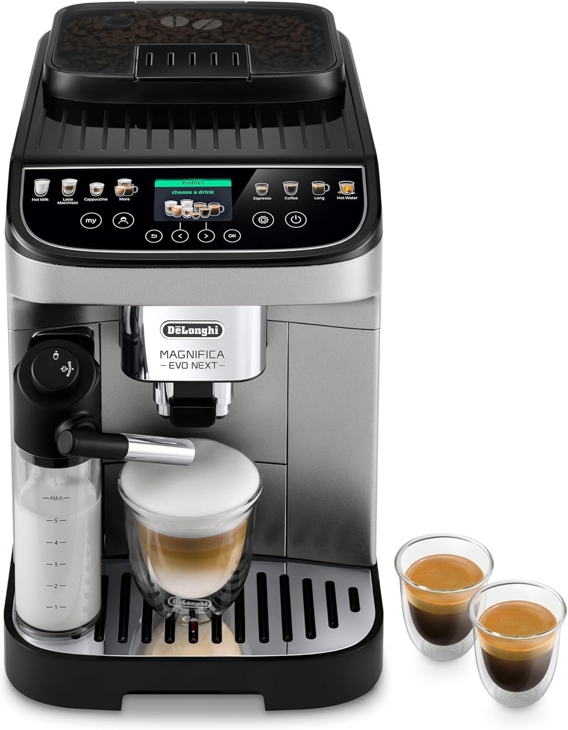 71SDELcECL._AC_SL1500_.jpg De’Longhi Magnifica Evo Next Fully Automatic Espresso Machine - Image 1