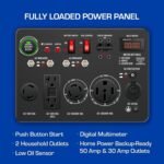 DuroMax XP13000EH 13,000 Watt Dual Fuel Portable Generator - Image 3