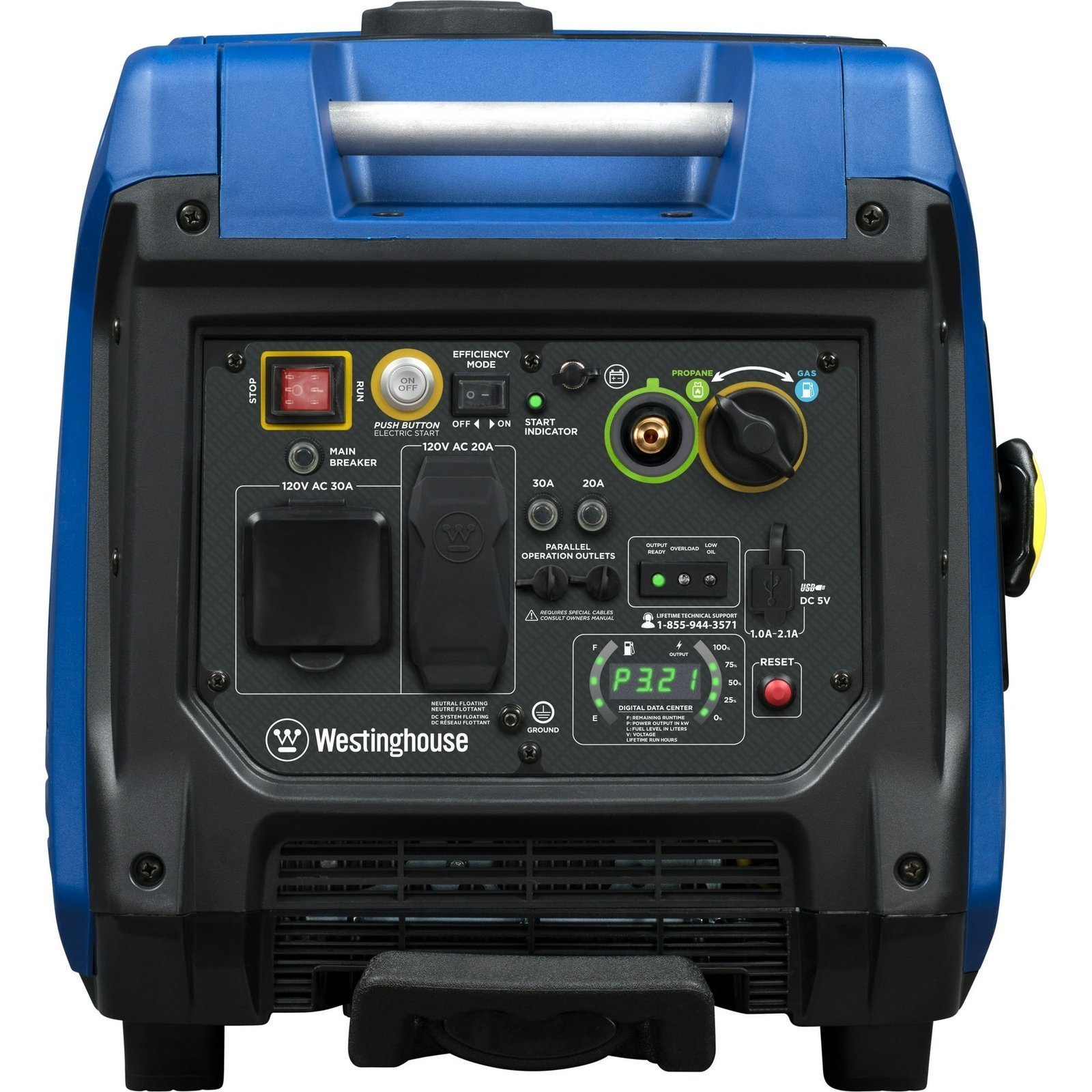 8601bbd0-5b3f-4d52-bab0-00616bddc38d-1.jpeg DuroMax XP13000E 13000 Watt Portable Generator - Image 1