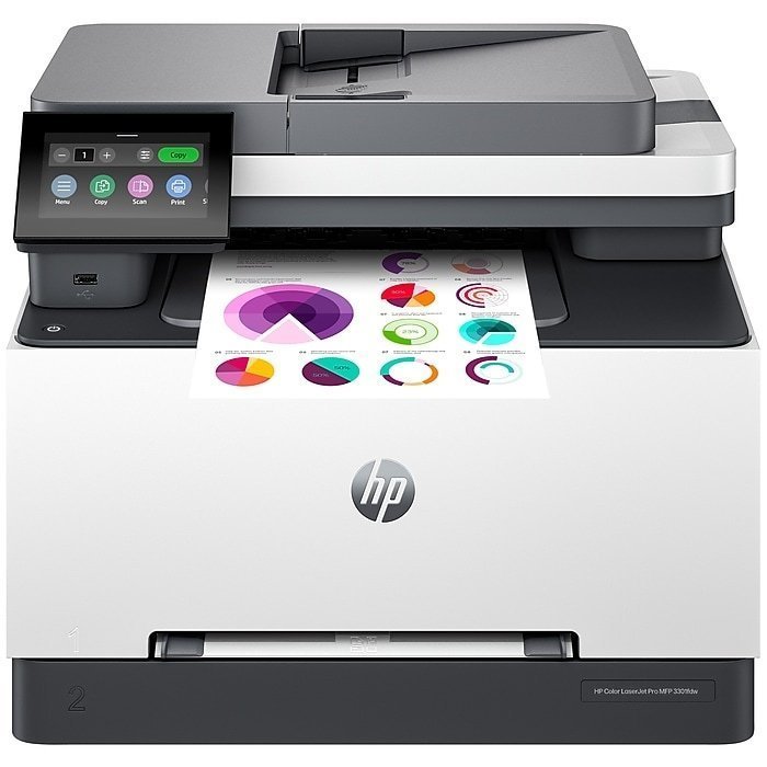 897-1.jpg HP Color LaserJet Pro MFP 3301fdw | Color | Print, copy, scan, fax | Wireless | 499Q5F#BGJ - Image 1